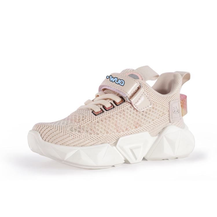 Wholesale OEM Kids Shoes –  Fujian Footwear Factory Children Sport Breathable Soft Zapatos Trainers Girls Sneakers Kids – Jianer