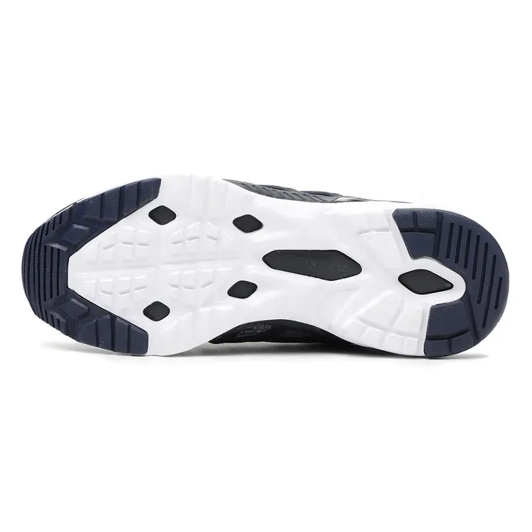 Male MD Grey OEM  ODM Service Top Level Breathable Brand Sport Shoes Knit Casual Sport Shoes Sneakers China