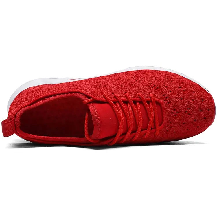 Wholesale OEM Sneaker –  Women's Sneakers Fashion Casual Classic Lace up Lightweight Box Customized Knitting Unisex Breath Walking Sport Shoes for Women – Jianer