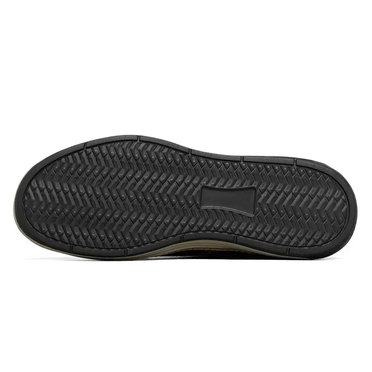Jian Er Custom Brand Wholesale High Quality Footwear Flat Sneaker Leather Shoes Men Casual